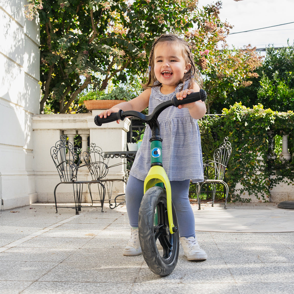 Micro Bicicleta Equilibrio Verde