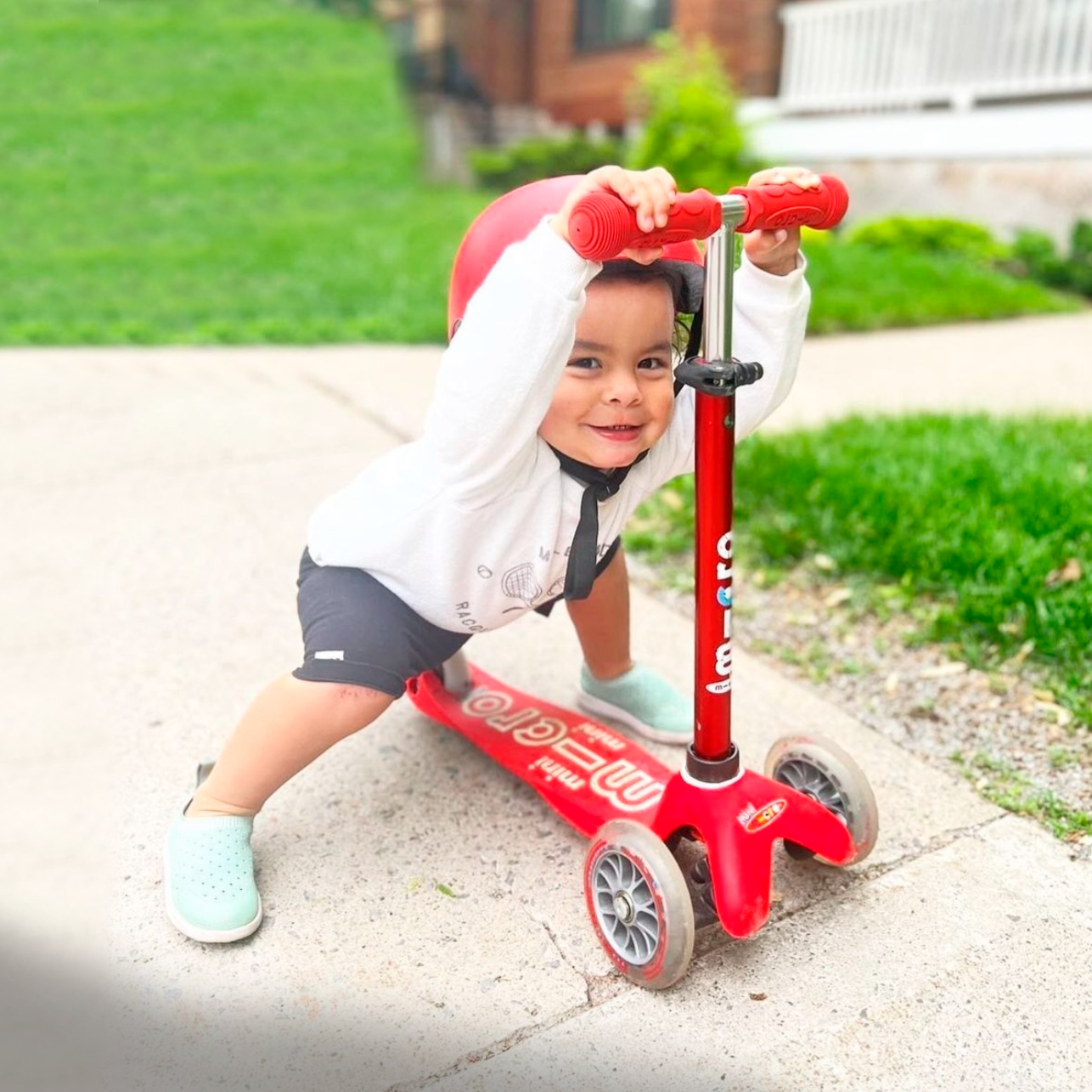 Micro Scooter Mini Deluxe Rojo