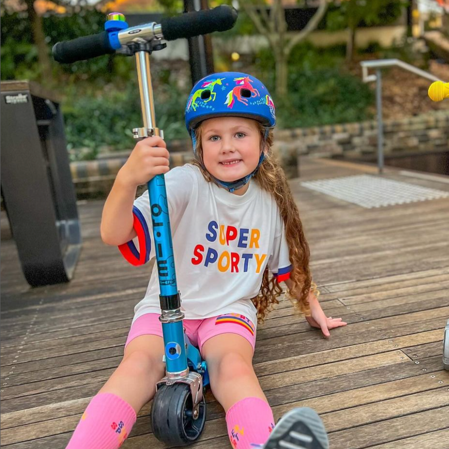 Micro Scooter Adolescentes Rocket Celeste