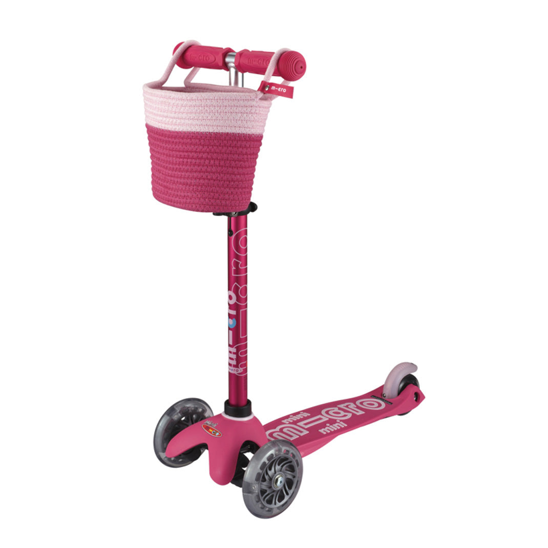 Canasto Rosado de algodón / AC4804 Accesorio Micro