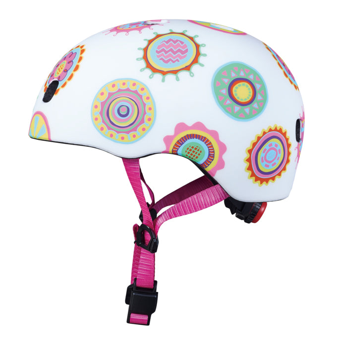 Micro Casco para bicicleta y Scooter Círculos M