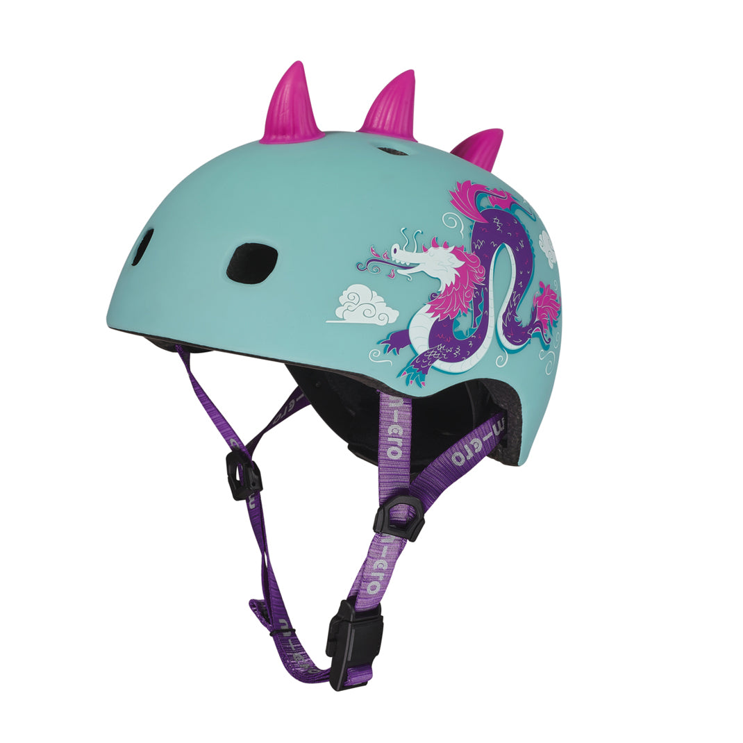 Micro Casco Niña Dragón 3D M