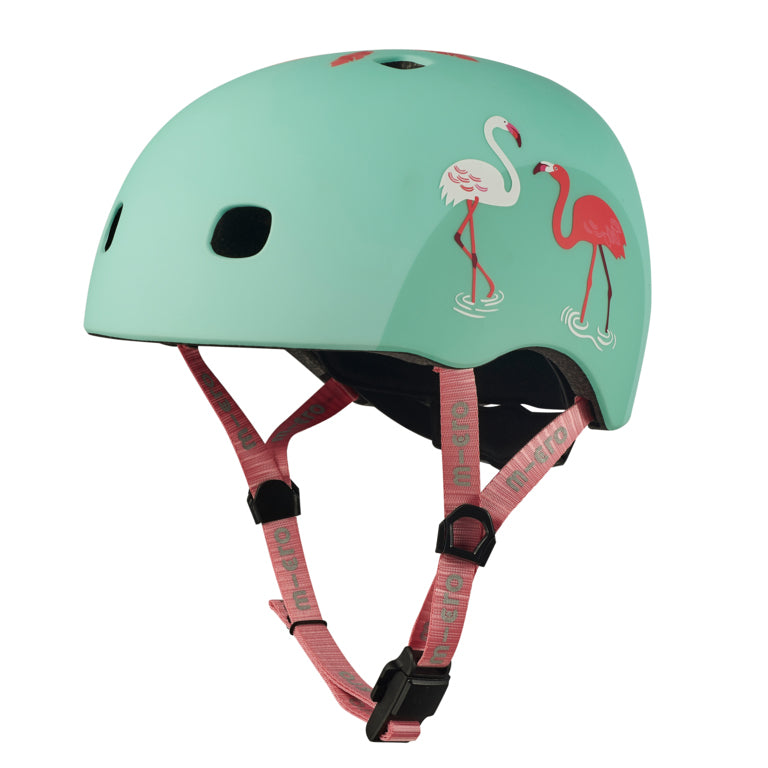 Micro Casco Niña Flamencos M