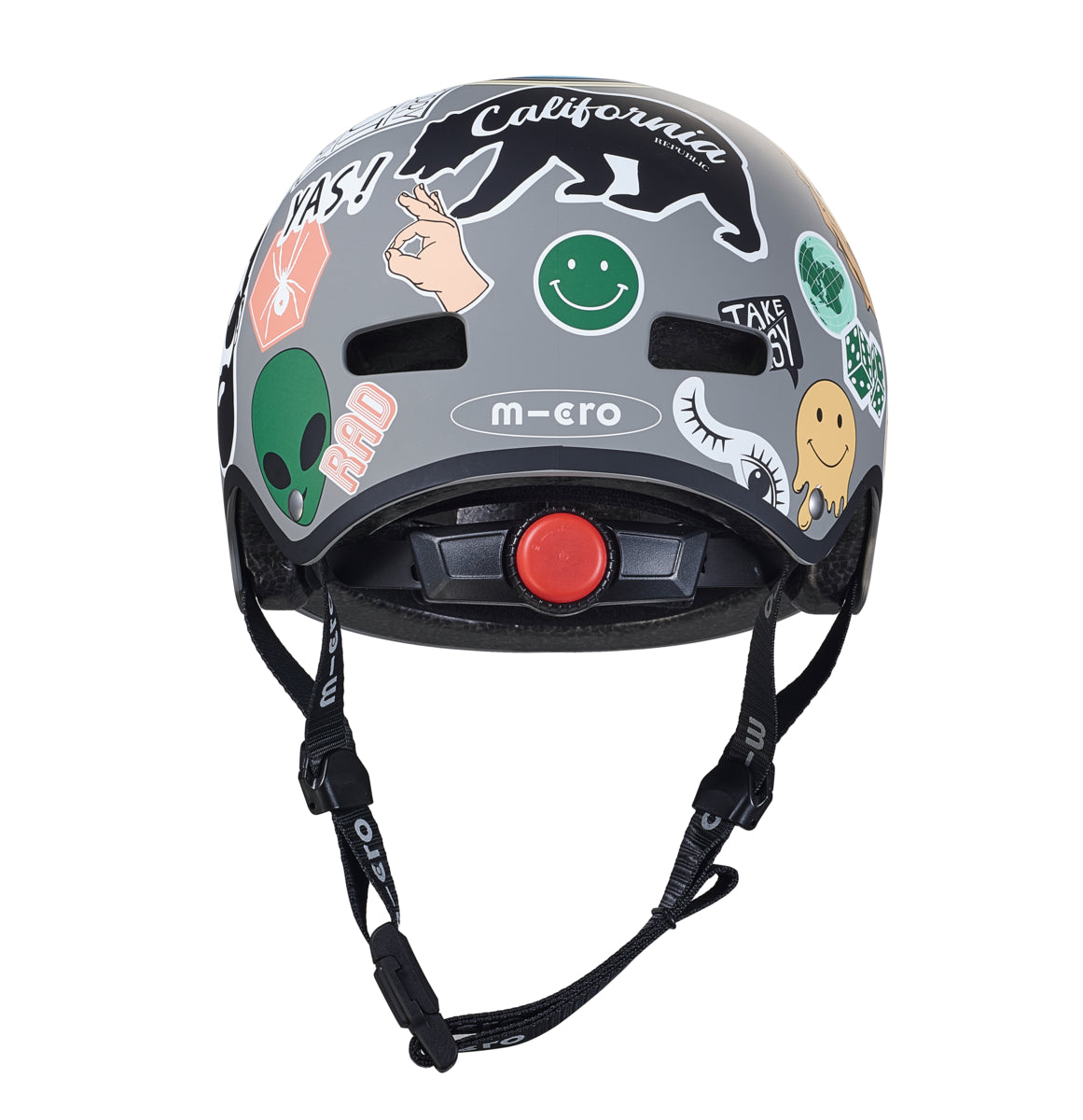 Micro Casco Niño Stickers M