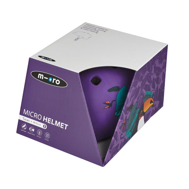 Micro Casco Niño Tucán M