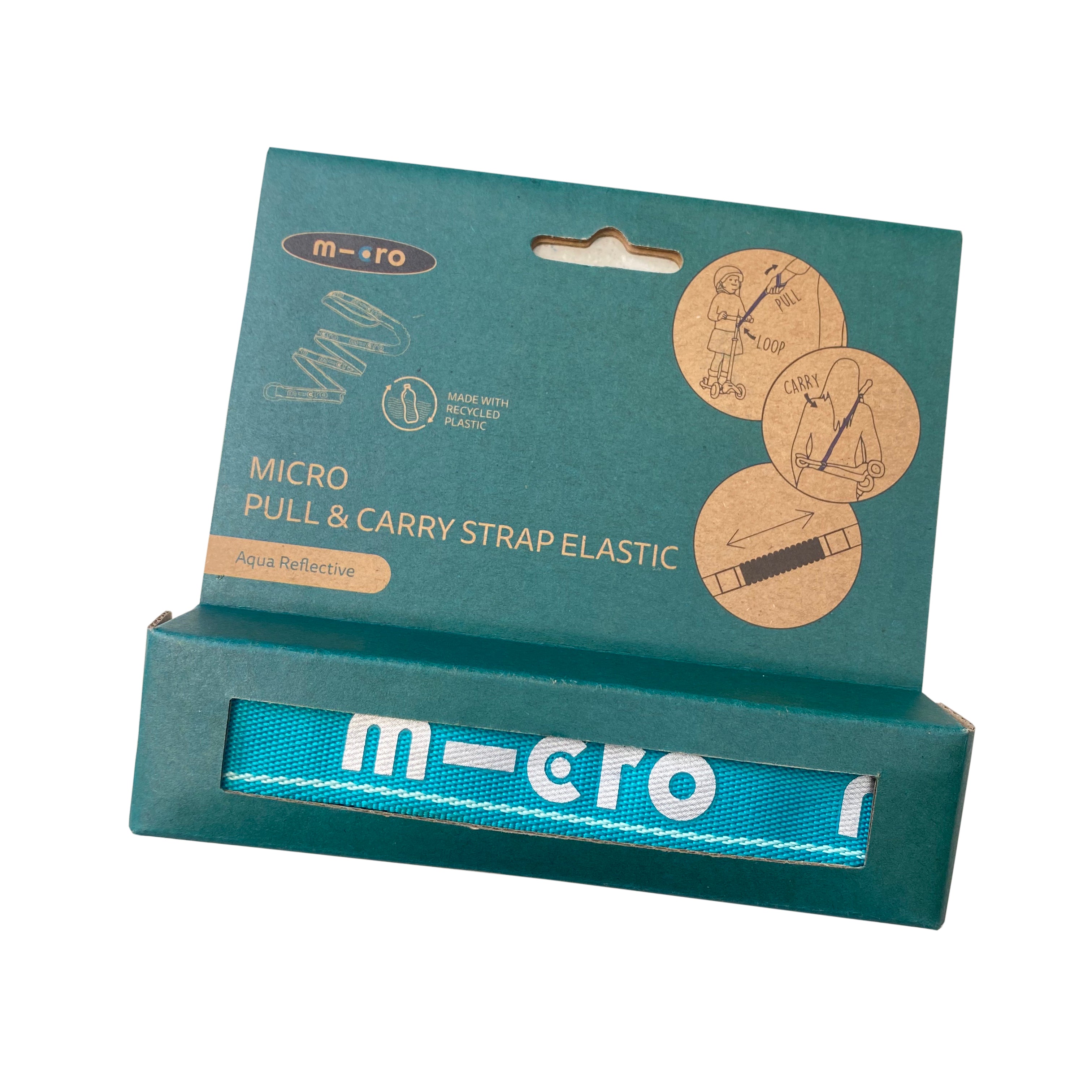 Cinta de Acarreo Elasticada Aqua / Accesorio Micro AC4842