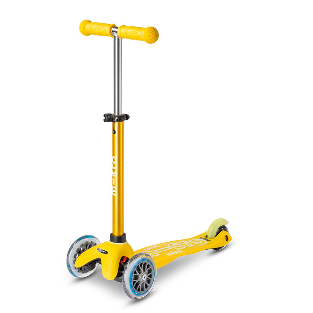PREVENTA Micro Scooter Mini Deluxe 3en1 Amarillo