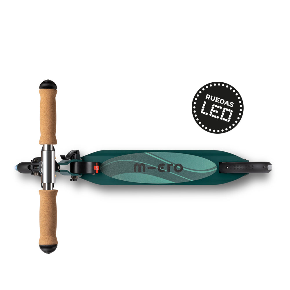 Micro Scooter Sprite LED ECO Verde