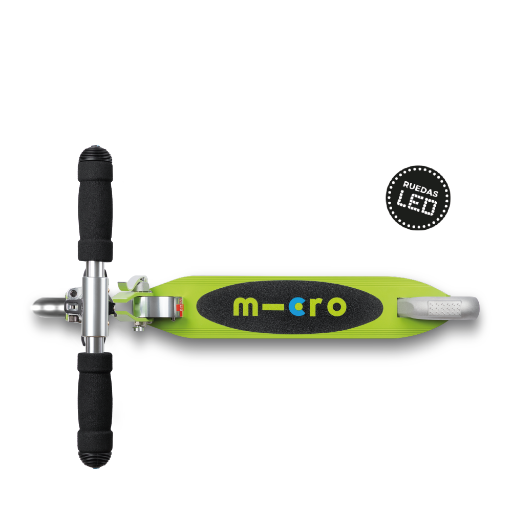 Micro Scooter Sprite LED Verde Limón