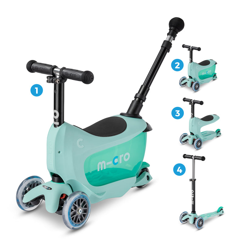 Micro Scooter Mini2Go Deluxe Plus Menta