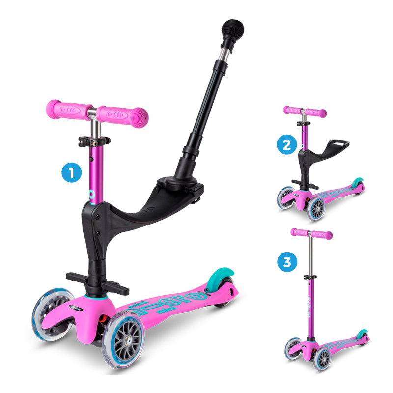 Micro Scooter Mini Deluxe 3en1 Lavanda
