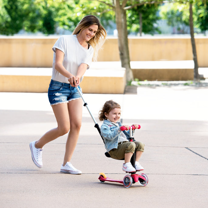 PREVENTA Micro Scooter Mini Deluxe 3en1 Rosado