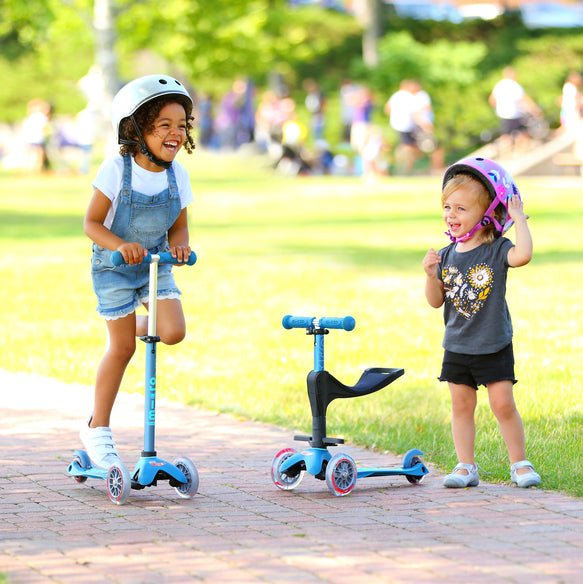 Micro Scooter Mini Deluxe 3en1 Ice Blue
