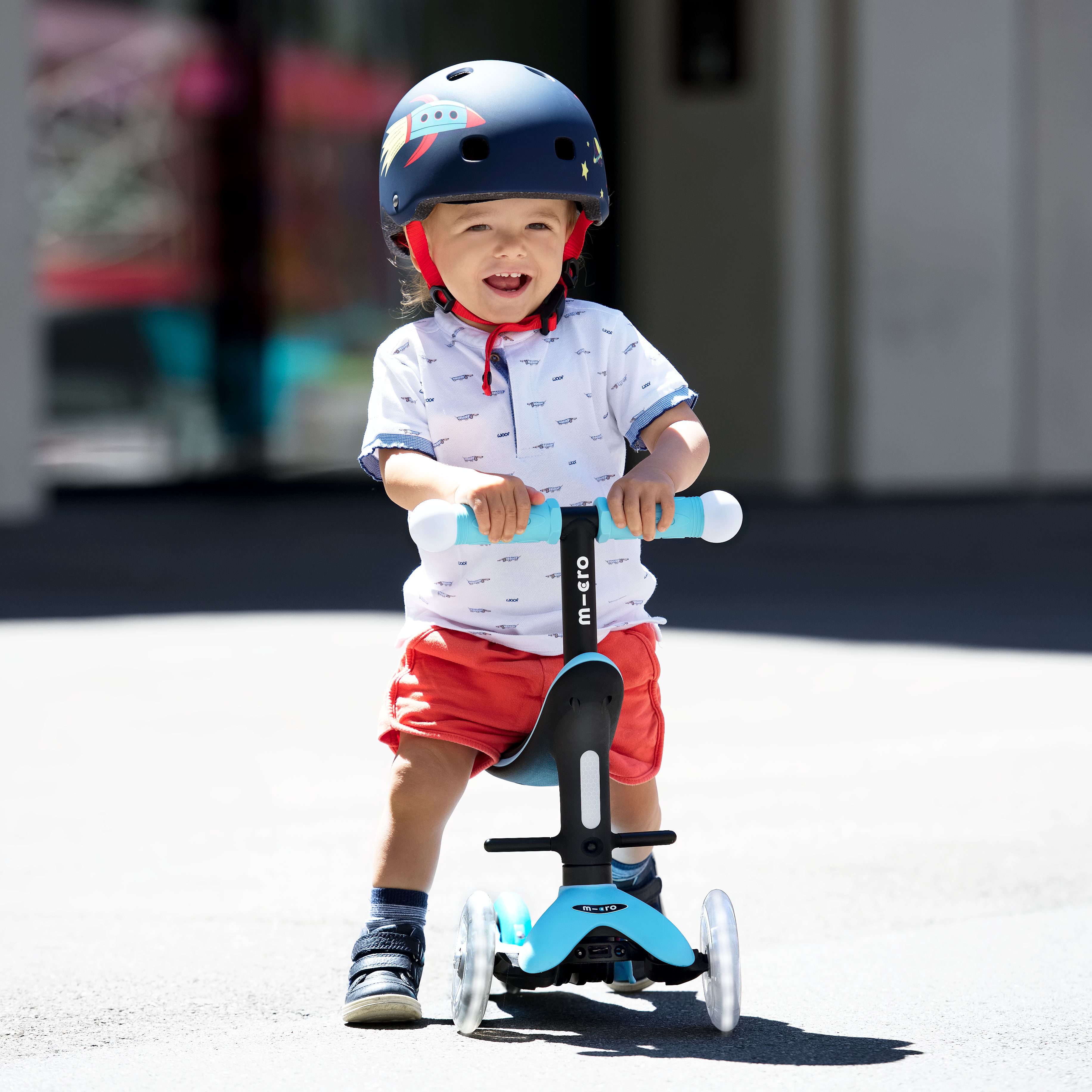 Micro Scooter Mini2grow LED Magic Celeste