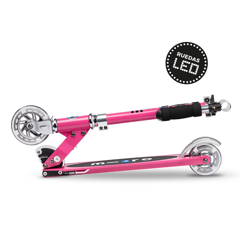 Micro Scooter Sprite LED Rosado