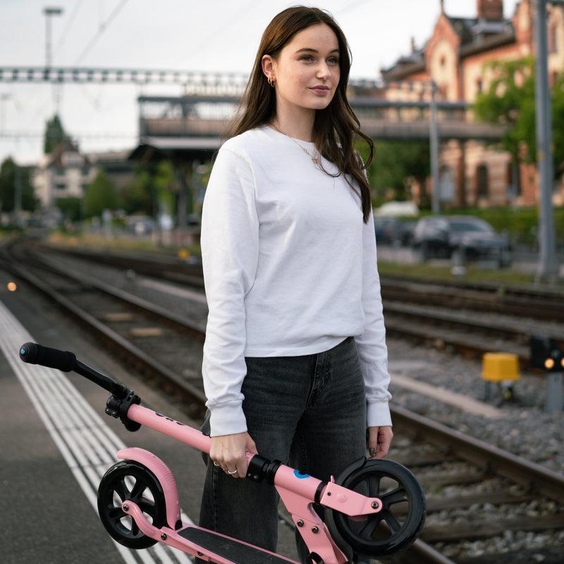 Micro Scooter Adolescentes Speed Deluxe Rosa