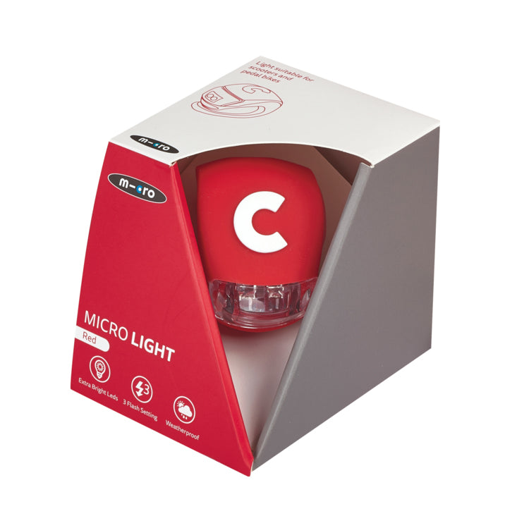 Luz delantera roja / Accesorio Micro