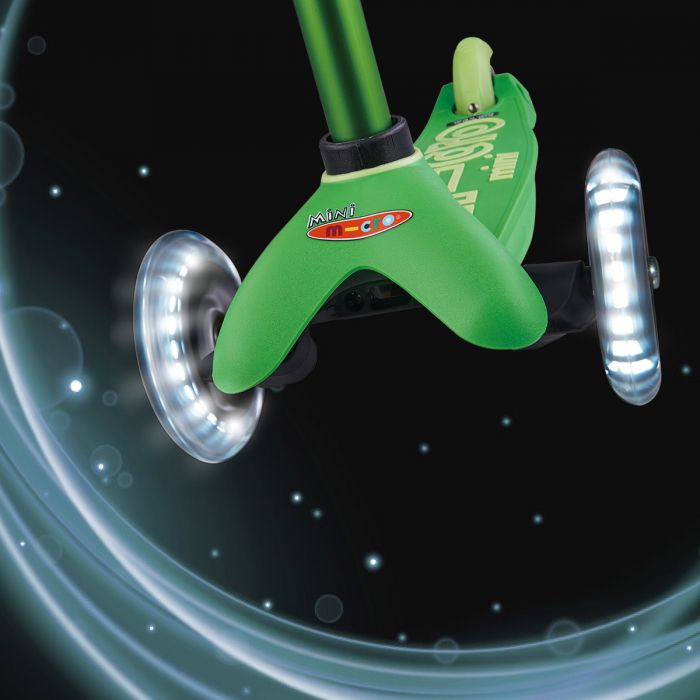 Set de Ruedas Led 120mm Mini (2 un) / AC9038B Repuesto Micro