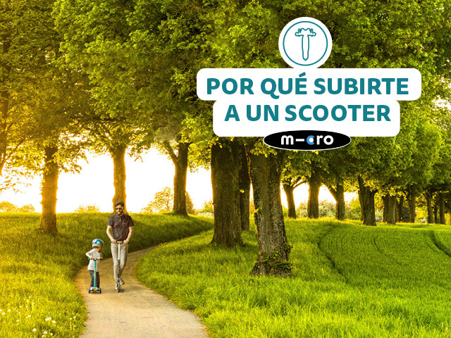 Beneficios de andar en Scooter