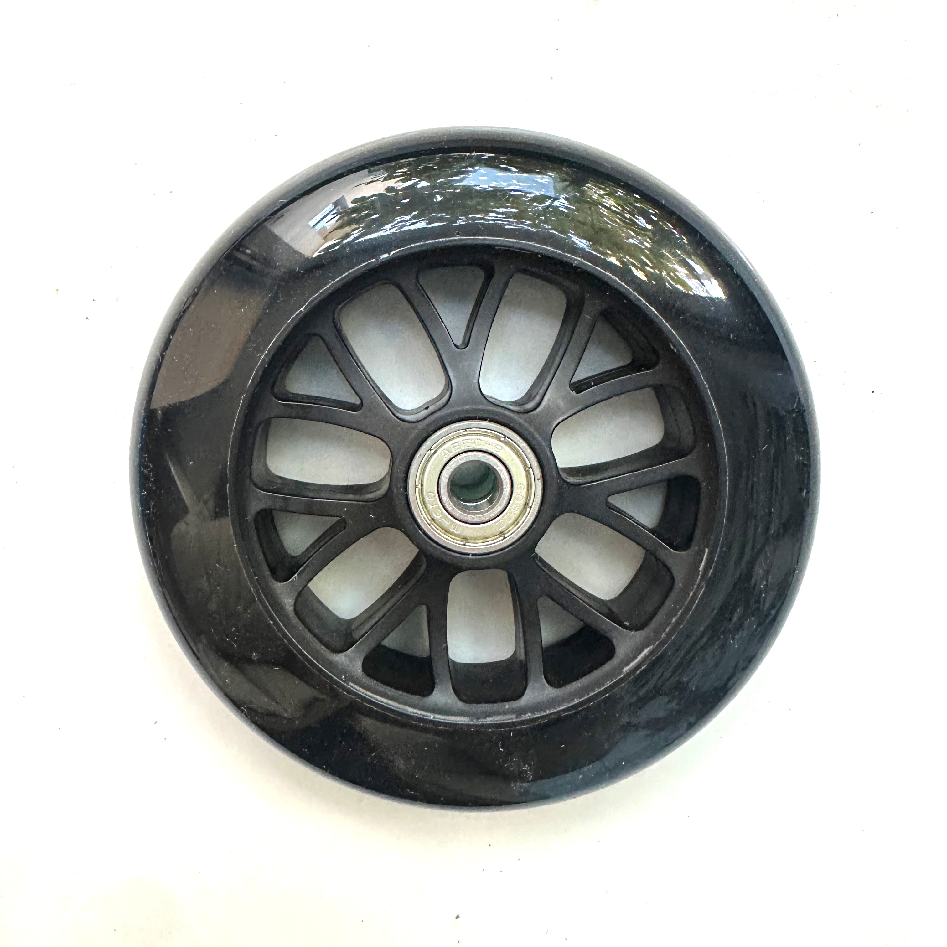 Rueda Delantera 120mm negra para Sprite y Sprite Deluxe (1 u) / AC4742B Repuesto Micro