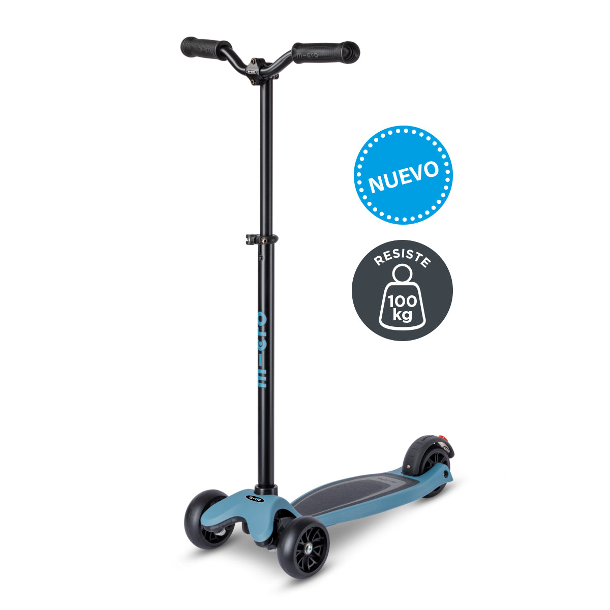 Micro Scooter Adolescentes Kickboard Celeste