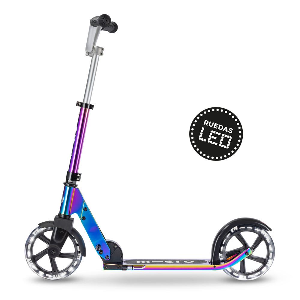 Micro Scooter Adolescentes Crucero LED Neochrome Multicolor