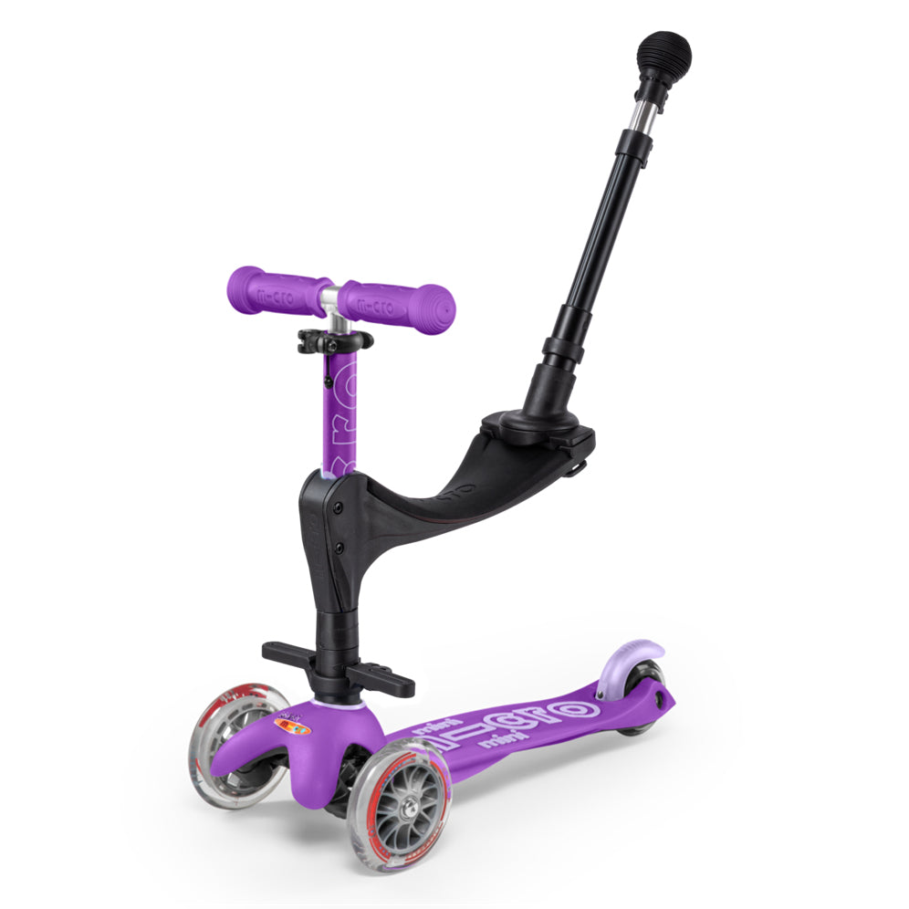 Micro Scooter Mini Deluxe 3en1 Morado