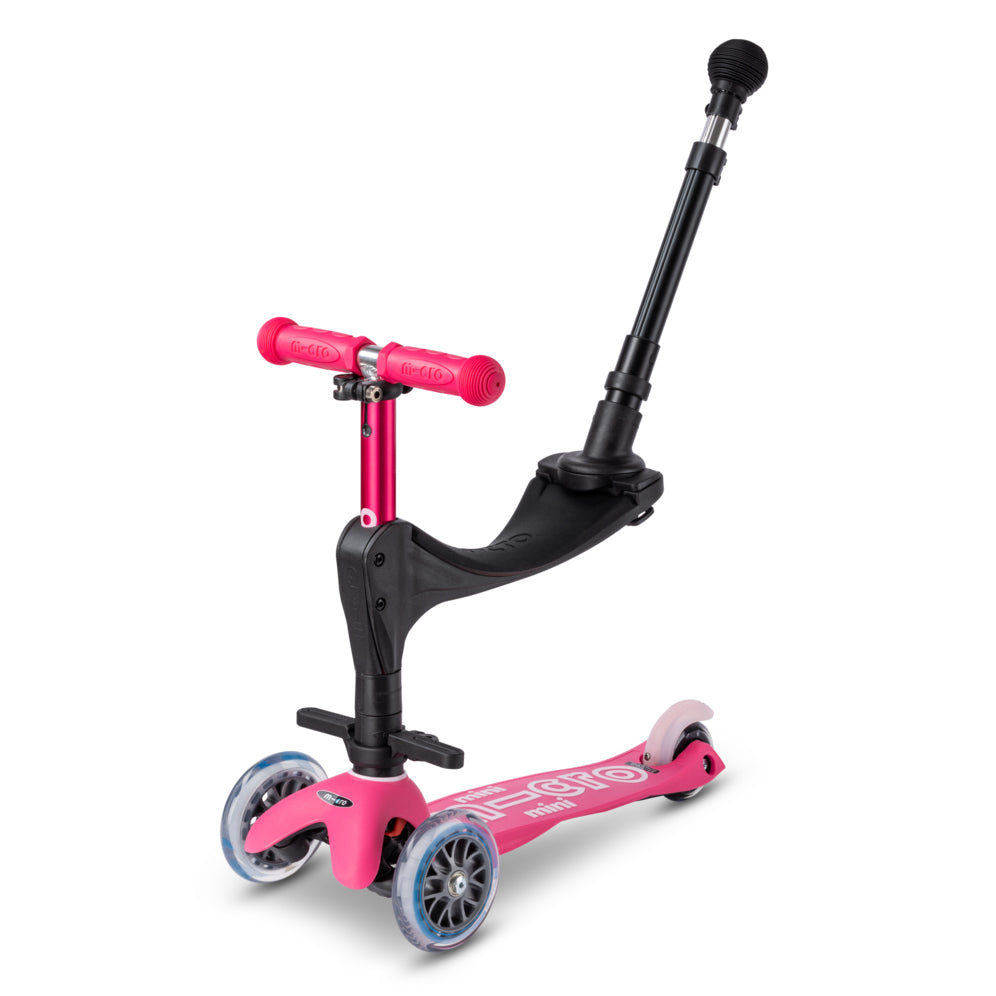 Micro Scooter Mini Deluxe 3en1 Rosado