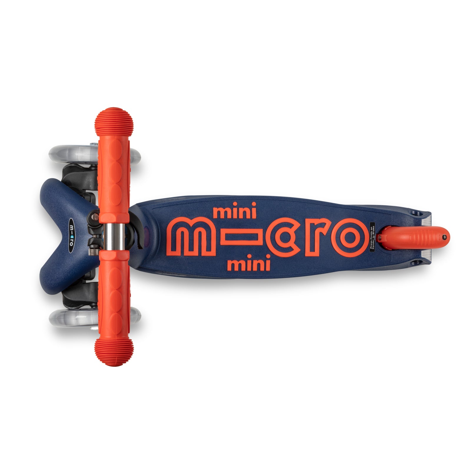 Micro Scooter Mini Deluxe Azul Marino - Rojo