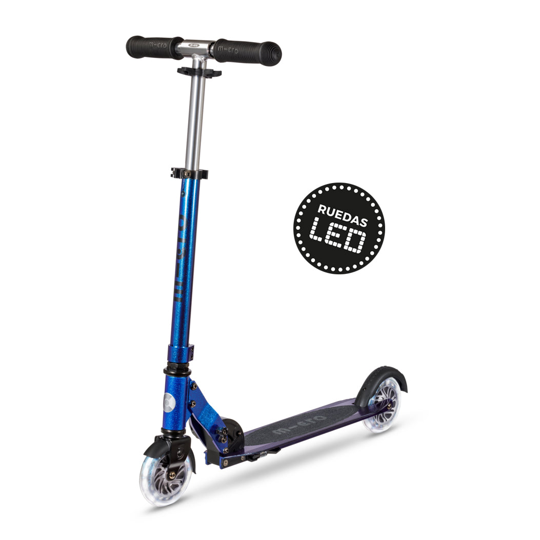 Micro Scooter Sprite LED Glitter Azul