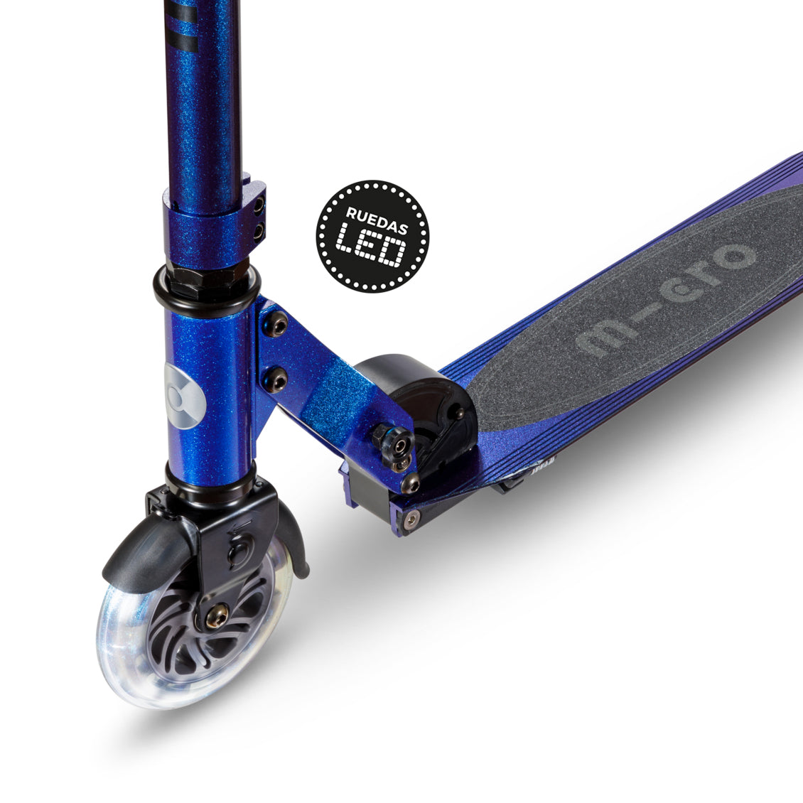 Micro Scooter Sprite LED Glitter Azul