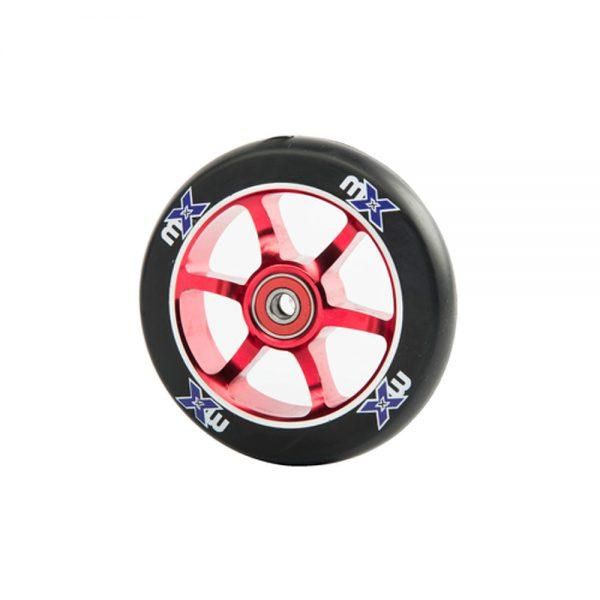 MX1204 Repuesto Freestyle / Rueda Negra-Roja 100mm