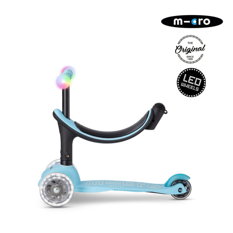 PREVENTA Scooter Micro Mini2grow LED Magic Celeste