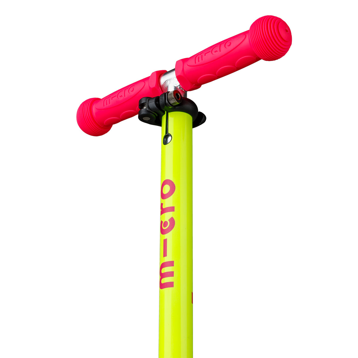 PREVENTA Micro Scooter niños Mini Led Plegable 3 ruedas Neón Amarillo Rosado