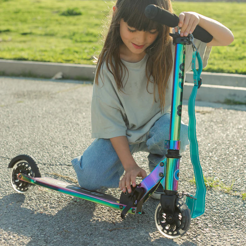 Micro Scooter niños Sprite Led Plegable 2 ruedas Neochrome Multicolor
