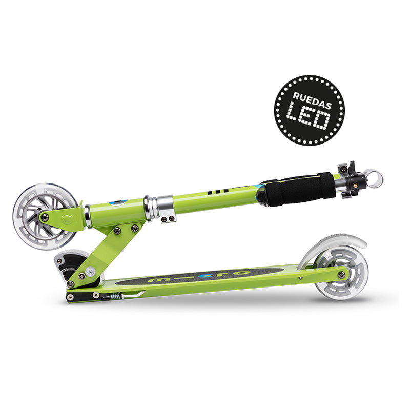 Micro Scooter Sprite LED Verde Limón