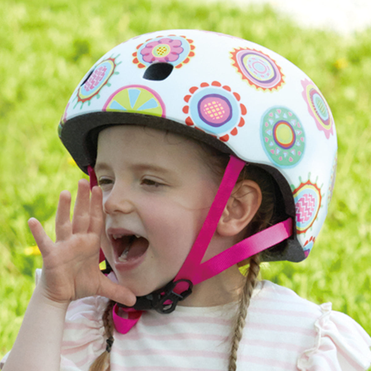 Micro Casco para bicicleta y Scooter Círculos M